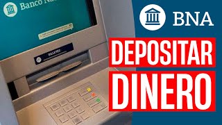 Cómo DEPOSITAR DINERO en CAJERO AUTOMATICO Banco Nacion 2024 [upl. by Guevara245]