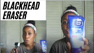 Skincare Routine Blackhead Eraser remover Clean amp Clear Blackhead Eraser [upl. by Annawahs]