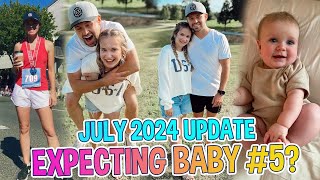 Duggars July 2024 Update Jason Duggars Shocking PDA Photos Kendra Expecting Baby 5 Short Shorts [upl. by Guzel649]