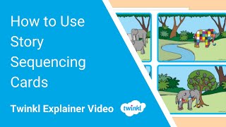 How to Use Story Sequencing Cards [upl. by Ahtaga]