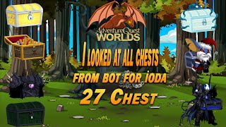 AQW I LOOKED AT ALL THE CHESTS BY BOT IM LOOKING FOR AN ITEM FOR IODA SHOP İDS AQWorlds [upl. by Moyra]