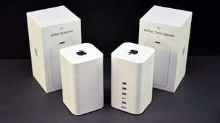 Apple Airport Extreme and Time Capsule 2013 Unboxing amp Setup Demo [upl. by Ainej166]