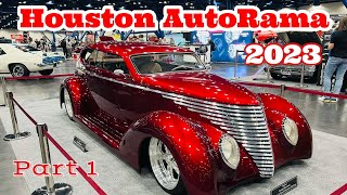 HOUSTON AUTORAMA 2023  Over 25 hours of Hot Rods Rat Rods Custom Lowrider amp Motorcycle  Part 1 [upl. by Kirad]