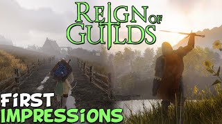 Reign Of Guilds New MMO First Impressions [upl. by Lihkin702]