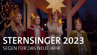 Die Sternsinger bringen den Segen für das kommende Jahr 2023 [upl. by Aikemat]