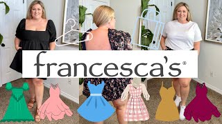 FRANCESCA’S PLUS SIZE HAUL [upl. by Karrah]