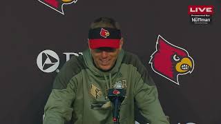 Scott Satterfield Postgame Presser  Post JMU 1152022 [upl. by Burnley]