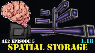 AE2 Tutorial  Part 5 Spatial Storage 118 [upl. by Salkcin]