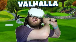 I HAD A MELTDOWN AT VALHALLA GOLF CLUB IN VR  Golf Gameplay [upl. by Buatti]