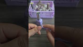 Handheld UV Light for Gel Nails amp Peelable Gel Base Coat Review and Test Part 1 review uvgelnails [upl. by Farrar795]