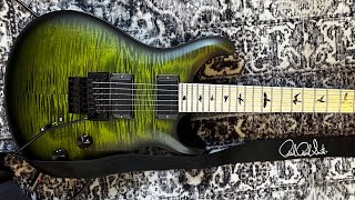 PRS Dustie Waring CE 24 Floyd Jade Smokeburst unpacking [upl. by Eessac]