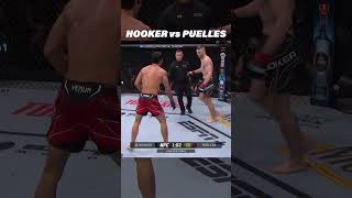 Hooker vs Puelles Was a Weird Fight mma ufc [upl. by Hinkel]