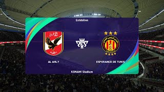 Al Ahly vs Espérance Tunis 25052024 Final CAF Champions League PES 2021 [upl. by Van]