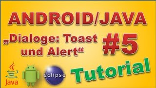 Android Apps programmieren 5  Dialoge Toast und Alert [upl. by Lua]