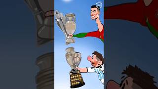 The European Cup and the 2024 Americas Cup will decide who is the best in history Messi or Ronaldo [upl. by Jaclyn]