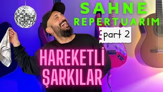 GİTAR İÇİN HAREKETLİ ŞARKILAR  SAHNEDE KULLANDIĞIM HAREKETLİ ŞARKILAR [upl. by Eirised]