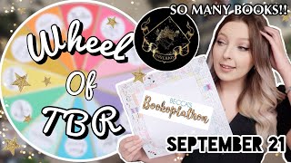 Wheel of TBR ✨ Bookoplathon amp Magical Readathon September TBR ✨ TBR Game [upl. by Yenobe634]