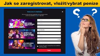 Mystake CZ▷ Jak se zaregistrovat ověřit účet a získat bonus jak si vybrat výhru [upl. by Fiora]