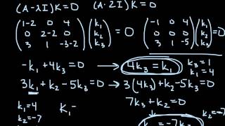 Solving a Linear 3Variable System of Differential Equations  Example [upl. by Aianat]