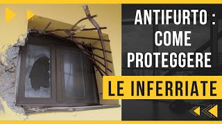 antifurto sismico allarme wifi casa per inferriate e cancelli telai e finestre [upl. by Eimirej]