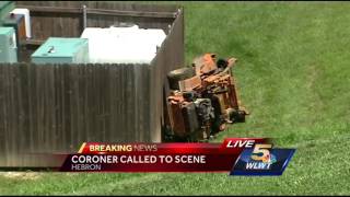 23yearold landscaper killed in Hebron lawnmower accident [upl. by Ettenay921]