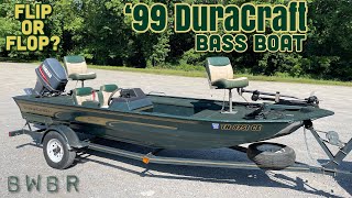 1999 DuraCraft 1648 Bass Boat Rehab [upl. by Kancler542]