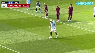 Man City vs Ipswich 41  Highlights  Premier League [upl. by Noreen]