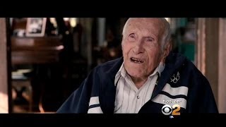 Louis Zamperini 1936 Olympian World War II POW Dies At 97 [upl. by Else694]