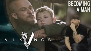 Ragnar amp Bjorn  Becoming A Man REACTION [upl. by Cassilda]