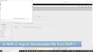 Wisenet NVR How to Backup and Restore Settings to NVR [upl. by Cohligan]