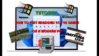 How to play Windows 9598 Games  Programs on a Modern PC Tutorial 2022 [upl. by Nolrac554]