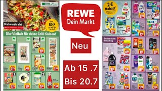 REWE Prospekt Werbung Gültig von 157 bis 207Werbungde [upl. by Aztilay]