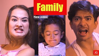 Family  New Video  Jibesh  Sunisha  January  2024 [upl. by Ylrahc]