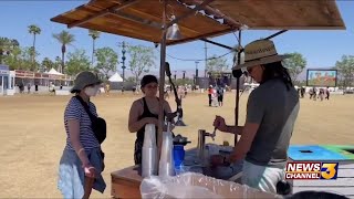 Coachella Music and Arts Festival vendor and festivalgoers share their experience with food [upl. by Aynotel]