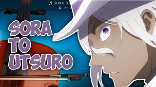 VANITAS NO CARTE OP  SORA TO UTSURO  VIOLIN COVER [upl. by Margherita792]