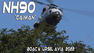 4K UHD NH90 Koksijde BOAC amp Ursel Avia Splendid Display 03072022 amp 09072022 [upl. by Hairahcez]