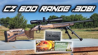 At The Range CZ 600 Range 308 [upl. by Htaras]