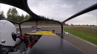 First drive exp with Caterham CSR 280hp in Modena circuit [upl. by Reivazx]