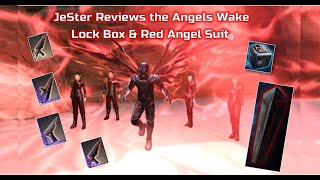 Star Trek Online JeSter Reviews the Angels Wake Lock box and Red Angel Suit [upl. by Rehttam713]