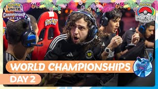 2024 World Championships Day 2  Pokémon UNITE Championship Series [upl. by Atteuqal]