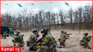 Ukrainians in Yak52 shoot Russian drones with a shotgun [upl. by Dorsy688]