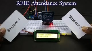 Arduino RFID Attendance System  Step by Step Guide [upl. by Allain]