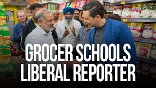 Grocer schools Liberal Reporter [upl. by Joyann]