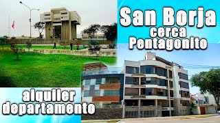 Departamento en alquiler cerca Pentagonito San Borja [upl. by Vas760]