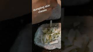 dumpling wrapper recipe Shorts 🌸 余った餃子ずぼら飯 [upl. by Horne204]