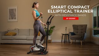 Compact Smart Magnetic Elliptical Trainer  SFE323057 [upl. by Korie]