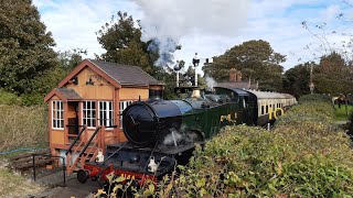 Chinnor and Princes Risborough Railway 22102023 railway train steam steamtrain heritage [upl. by Bollay415]