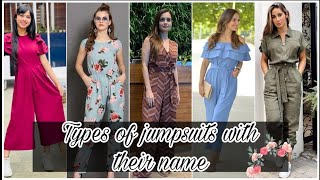 The Ultimate Guide to Different Types of Jumpsuits  16 types of jumpsuit with names  jumpsuits [upl. by Joann]