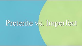 Preterite vs Imperfect Spanish [upl. by Odnam]