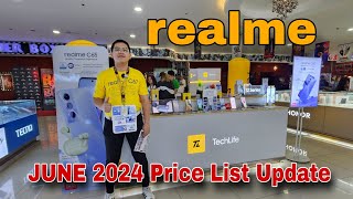 REALME  JUNE 2024 Price List Update  realme C65  realme 12 Series  realme C Series [upl. by Croteau35]